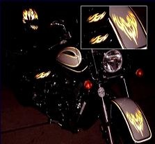 Reflective Motorcycle Graphic Kit